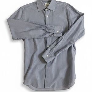 Agio Custom Classic Striped Dress Shirt for Men